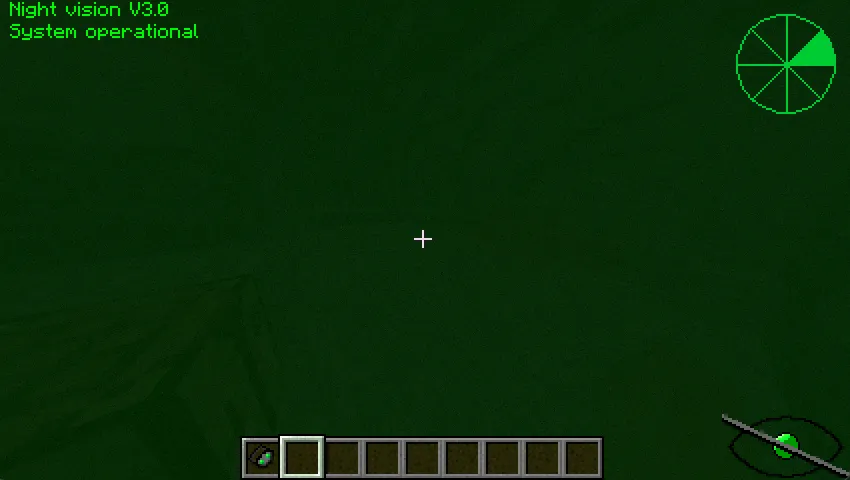 Night vision goggles by Artiom — скриншот 1 (Моды, Minecraft)