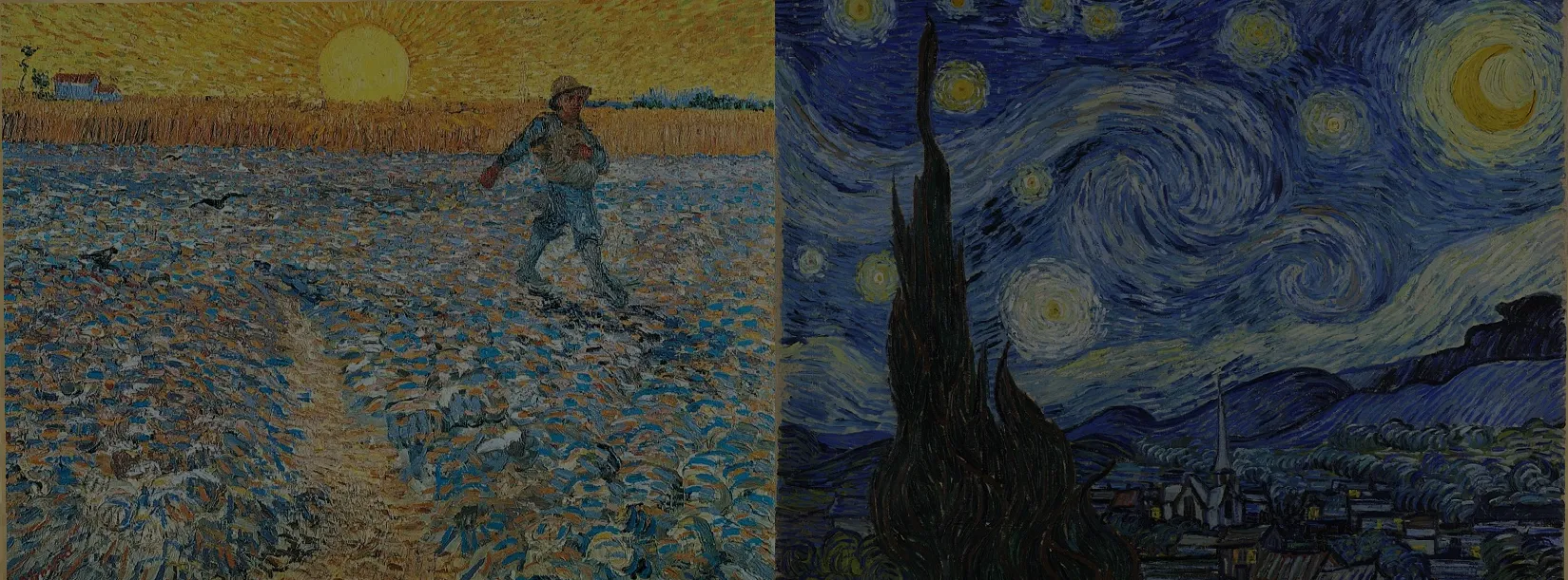 Vincent Van Gogh's Paintings — скриншот 4 (Текстуры, Minecraft)
