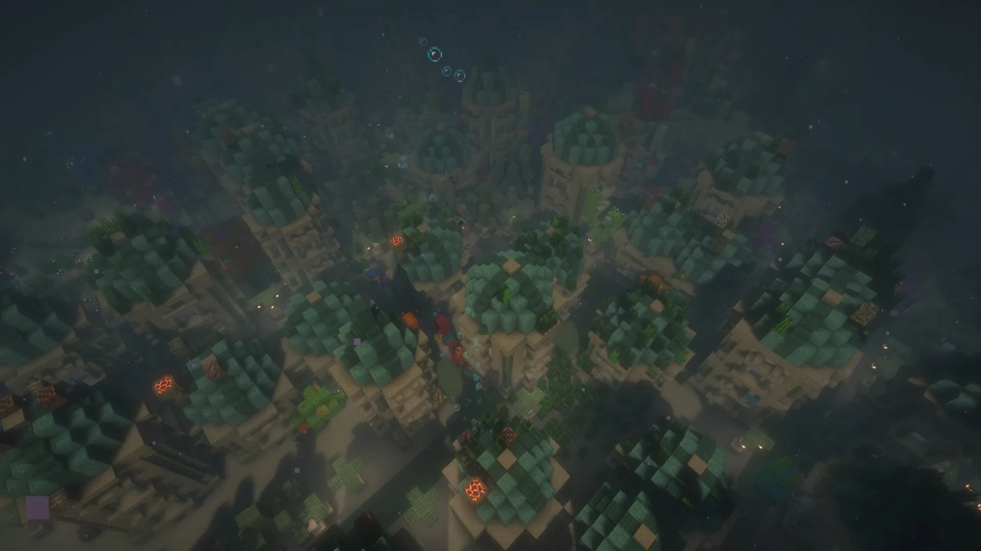 Over the Sea | Underwater Adventures! — скриншот 1 (Модпаки, Minecraft)