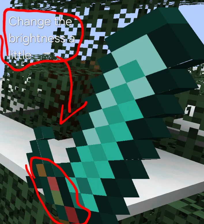 Super Sword, Текстуры, Minecraft