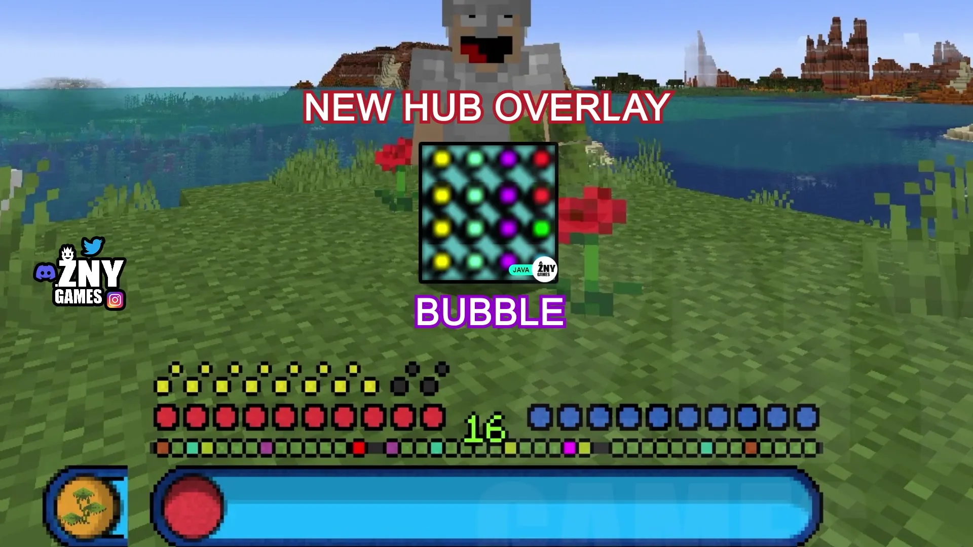 BUBBLE, Текстуры, Minecraft