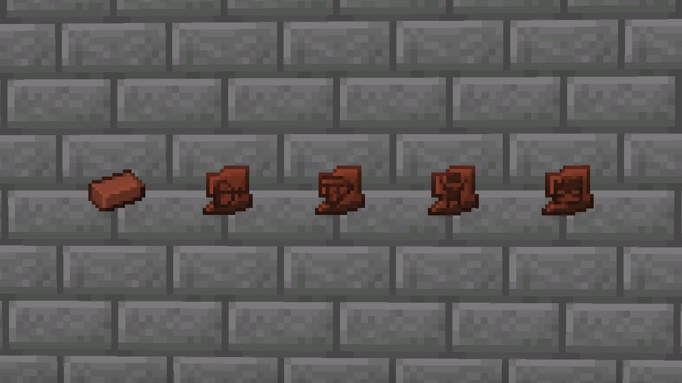 Bricky Bricks (Darker Lines) — скриншот 3 (Текстуры, Minecraft)