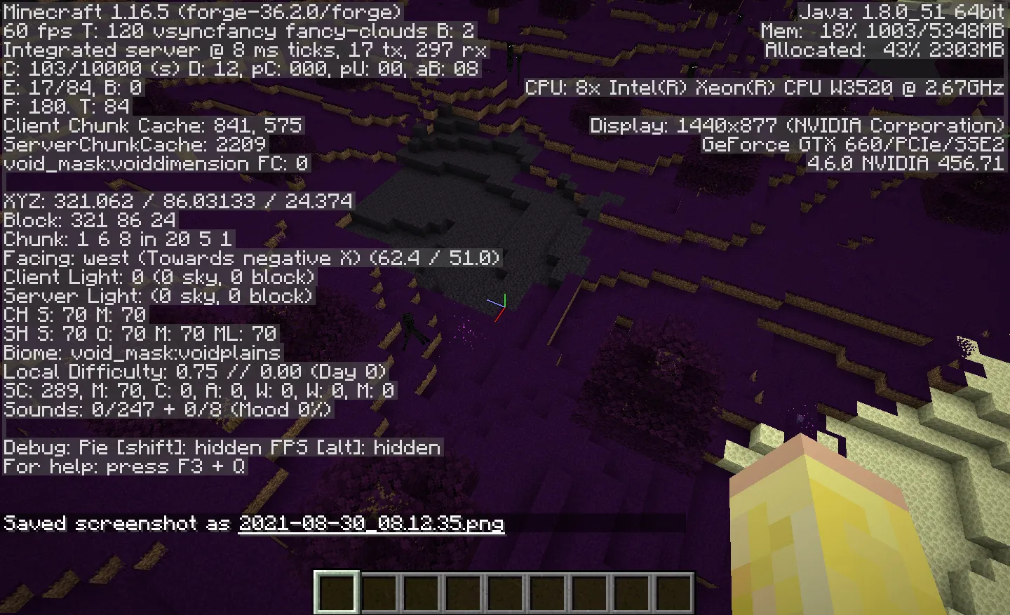 Void Dimension Mod, Моды, Minecraft