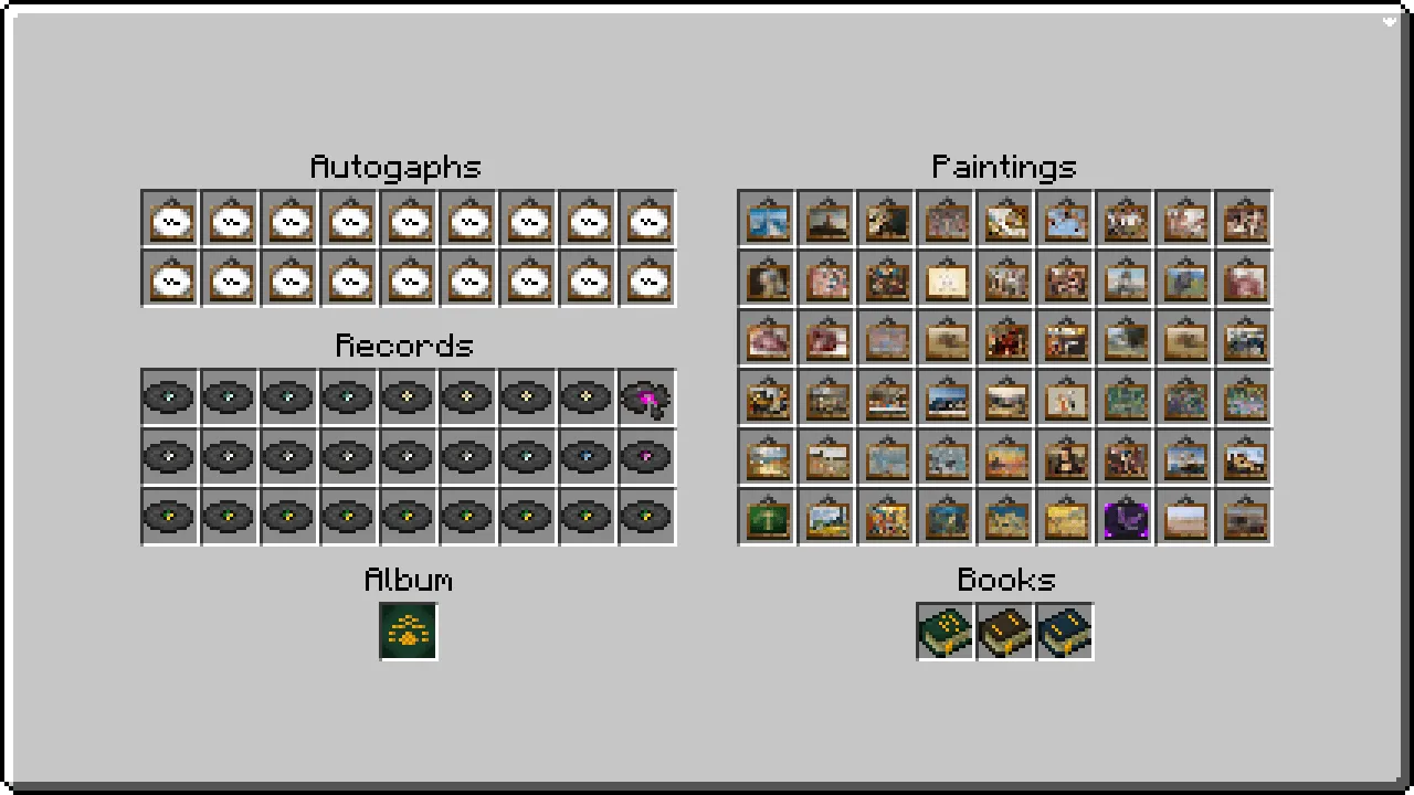 Tax' Historical Artist — скриншот 2 (Моды, Minecraft)