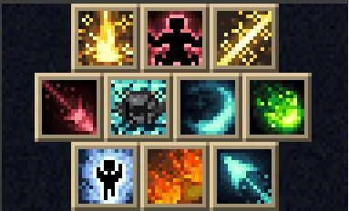 Dungeons And Combat x Iron's Spells, Моды, Minecraft