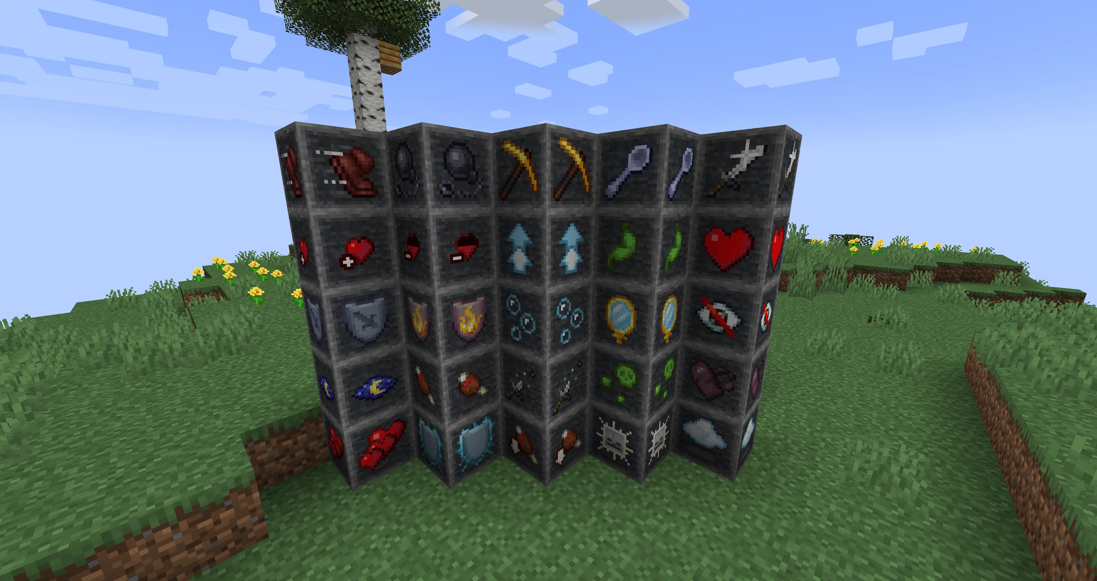 Kaupenjoe's Powerful Parkour Blocks — скриншот 2 (Моды, Minecraft)