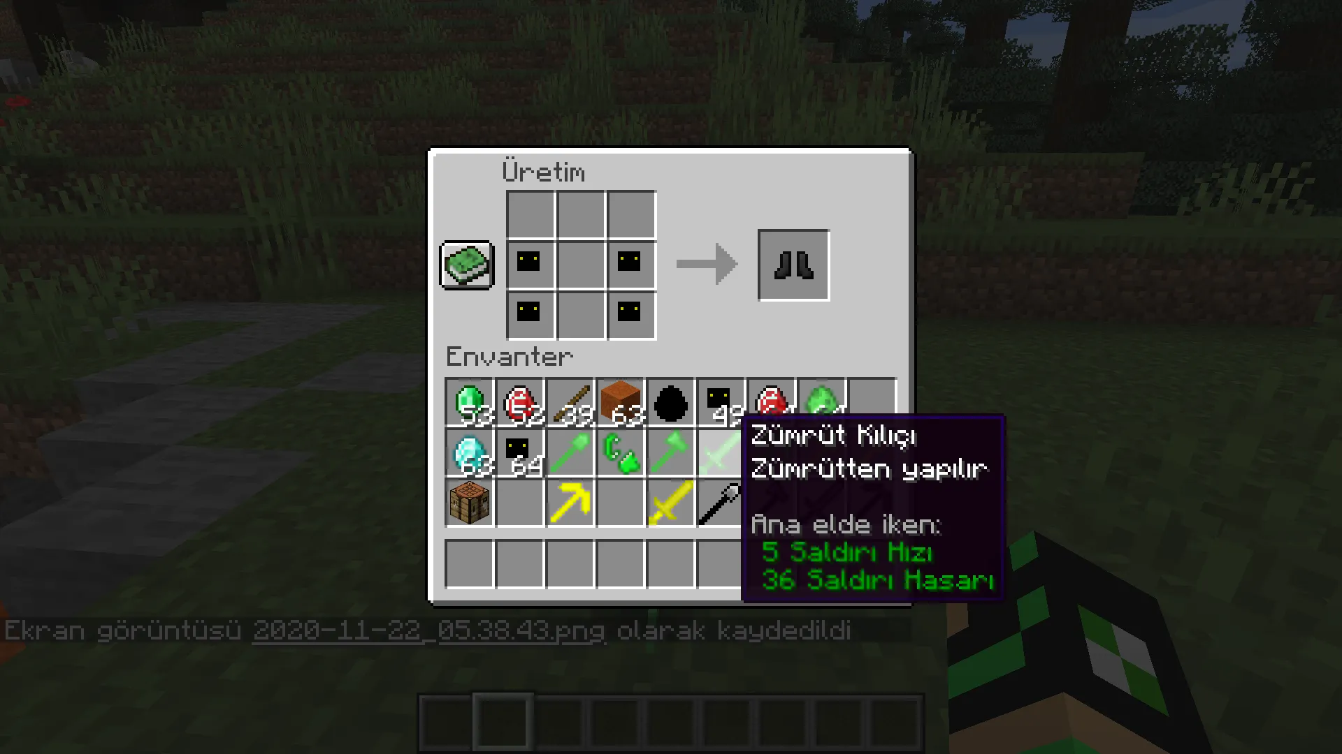 Robot Necmi, Моды, Minecraft