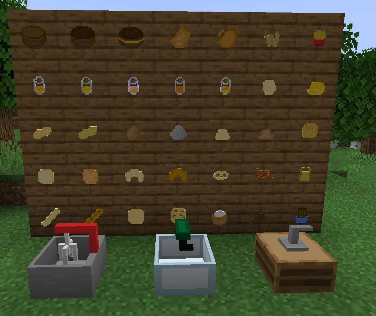 Foods+: Baking Madness, Моды, Minecraft