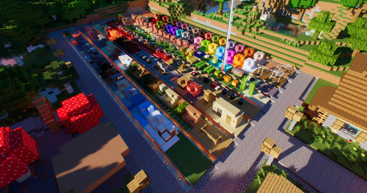 Kazii's simple vanilla reflections — скриншот 1 (Текстуры, Minecraft)