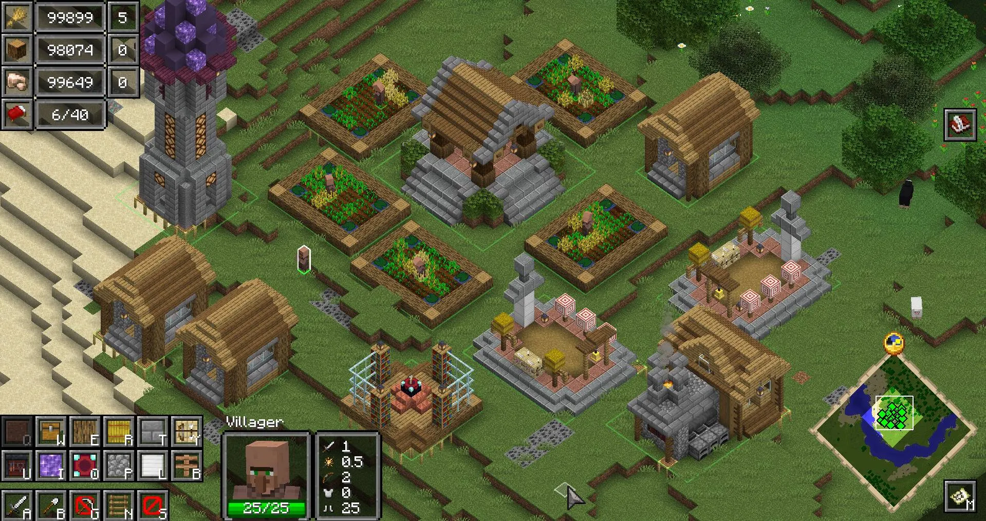 Reign of Nether RTS, Моды, Minecraft