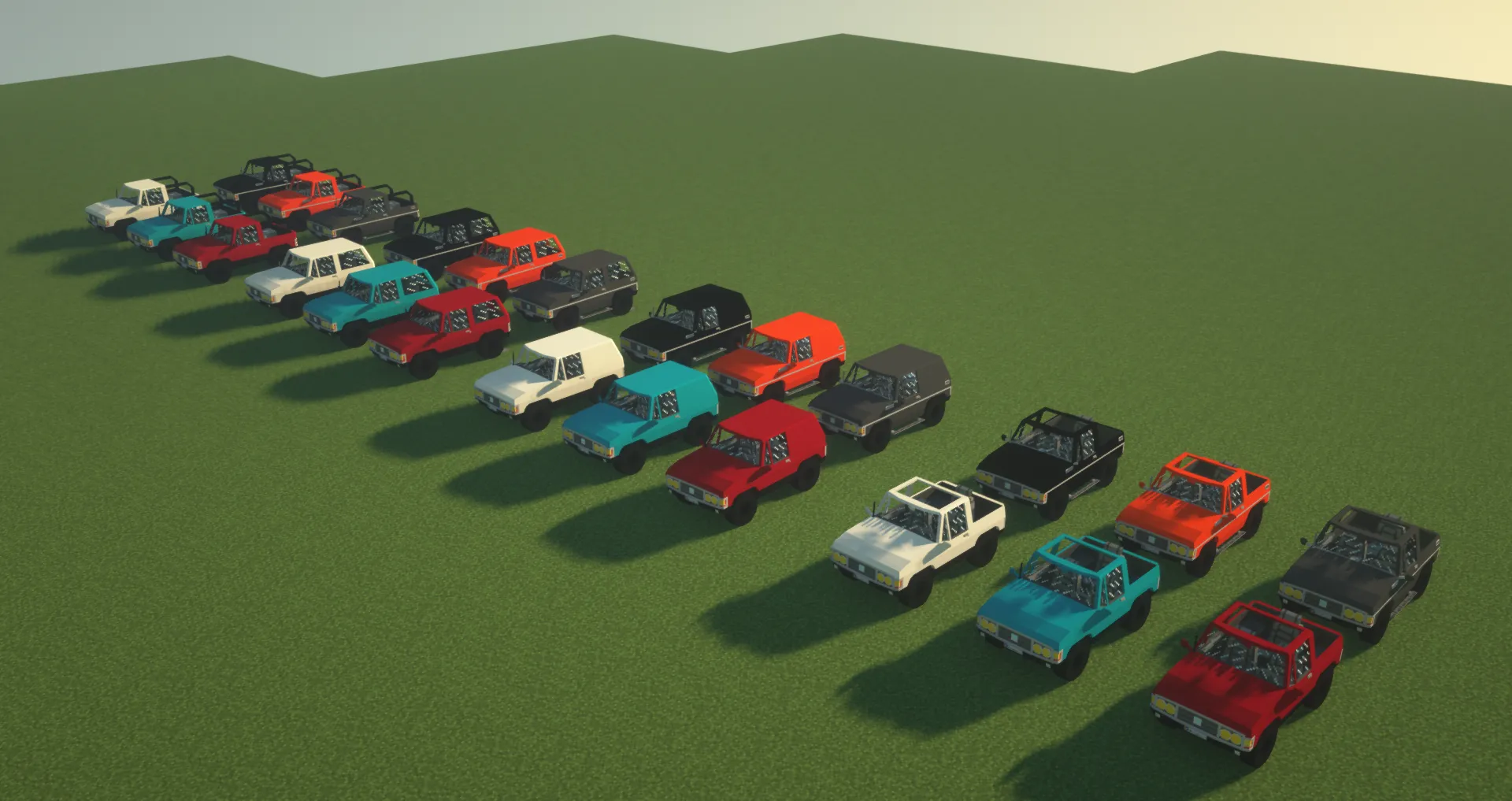 Immersive Vehicles Trin Civil Pack V3 — скриншот 7 (Моды, Minecraft)