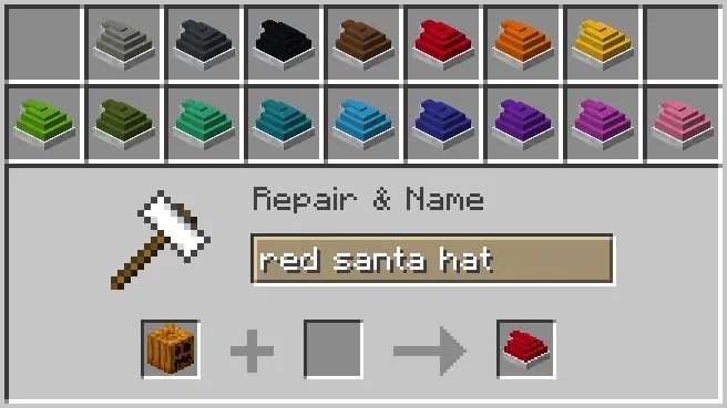 Dee's Santa Hats | CIT Pack — скриншот 4 (Текстуры, Minecraft)