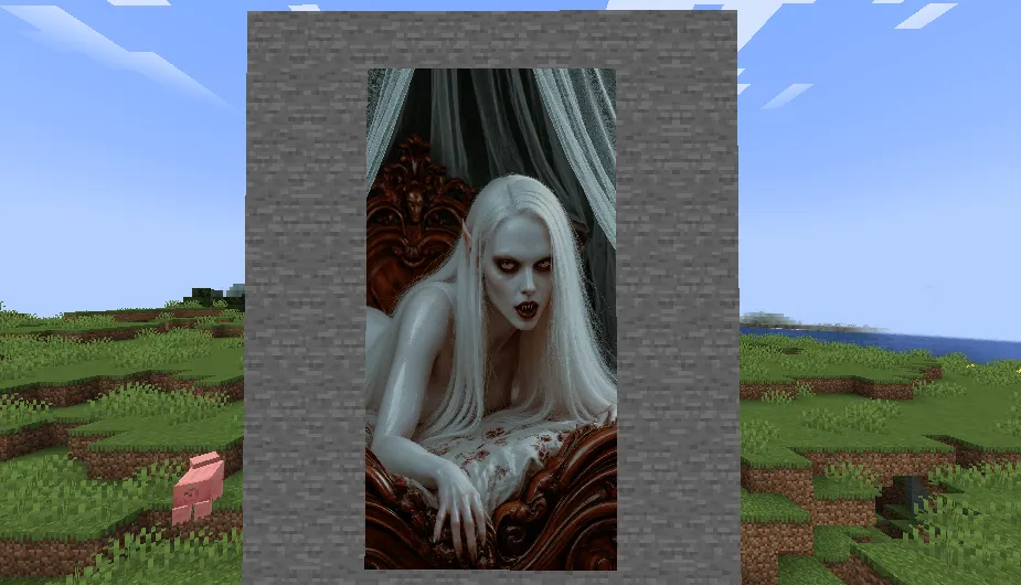 Scary Paintings, Моды, Minecraft