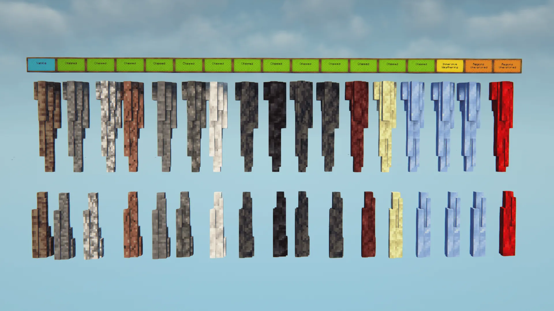 Enhanced Dripstone Compats, Текстуры, Minecraft