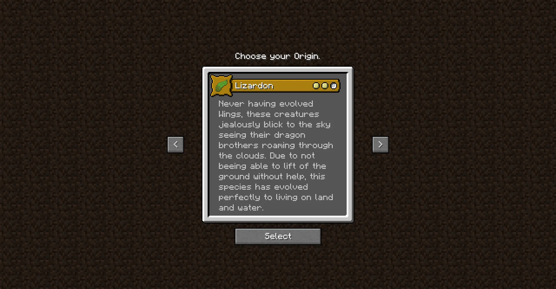 Mystic Origins, Аддоны, Minecraft