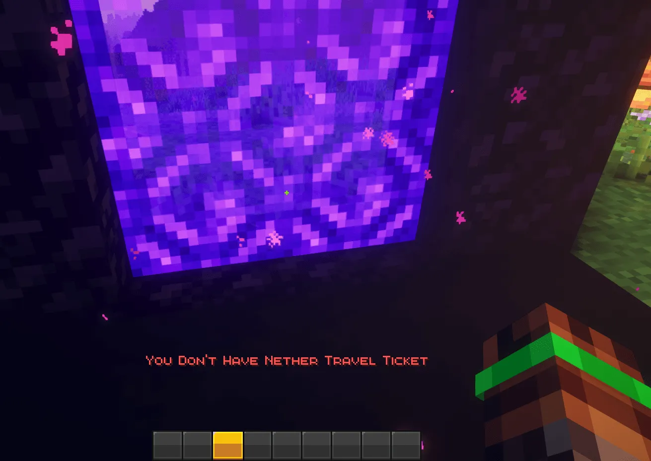 Nether Travel Ticket, Моды, Minecraft