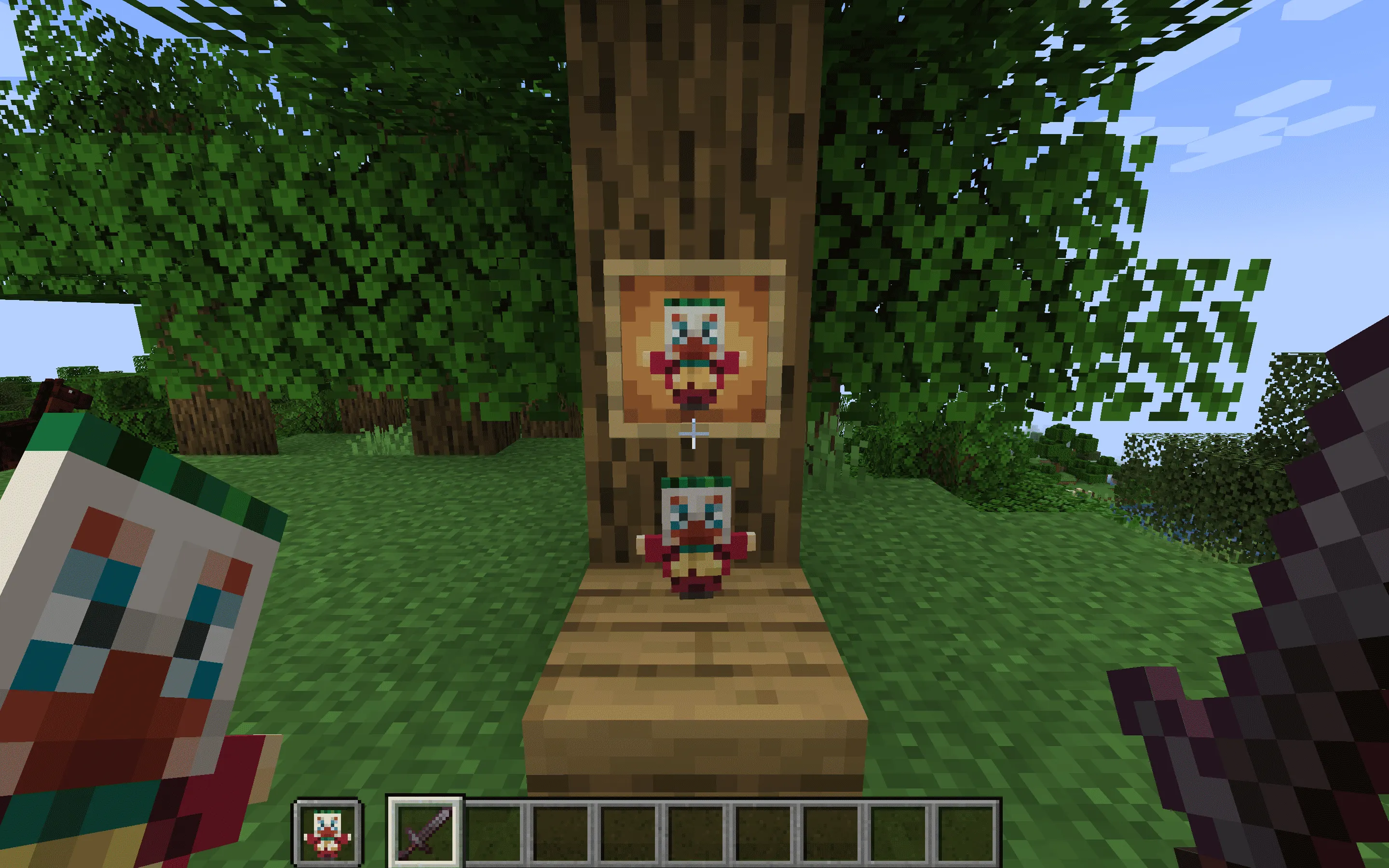 Joker Totem of Undying, Текстуры, Minecraft