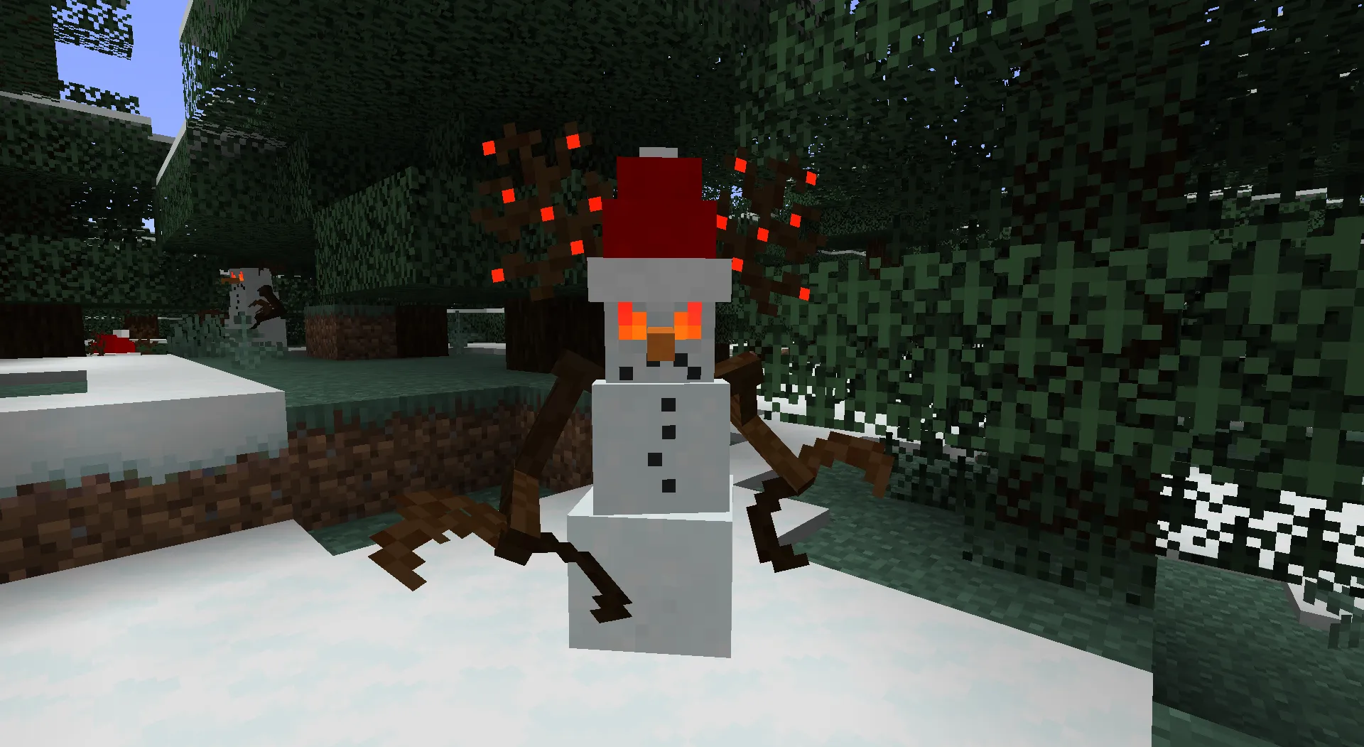 Sa(N)ta(N)Craft - Yuletide of Madness — скриншот 4 (Моды, Minecraft)