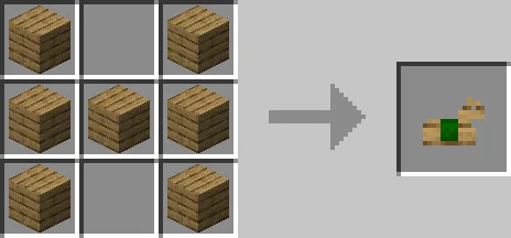 Wooden Horse Armor — скриншот 11 (Моды, Minecraft)