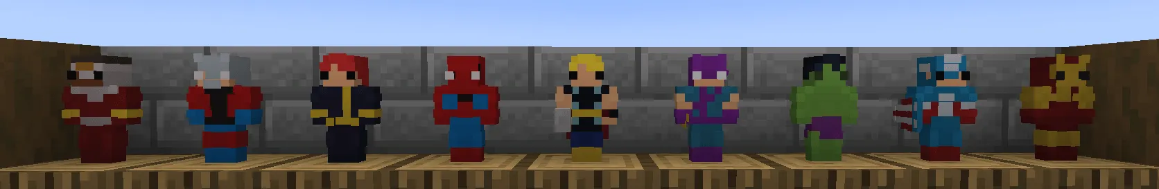 Foi1ys Superhero Collectables, Моды, Minecraft