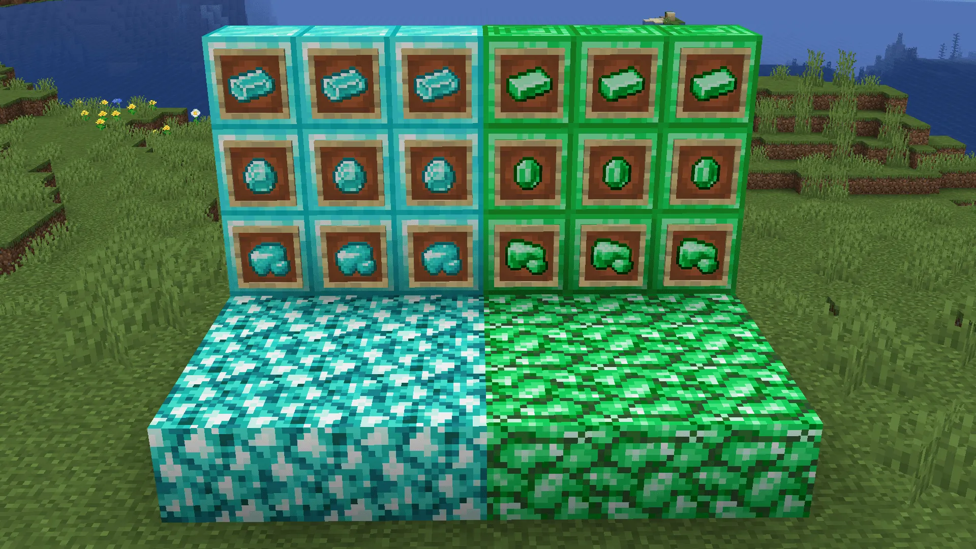 Bane's Dreamy Diamond Ingots — скриншот 1 (Моды, Minecraft)