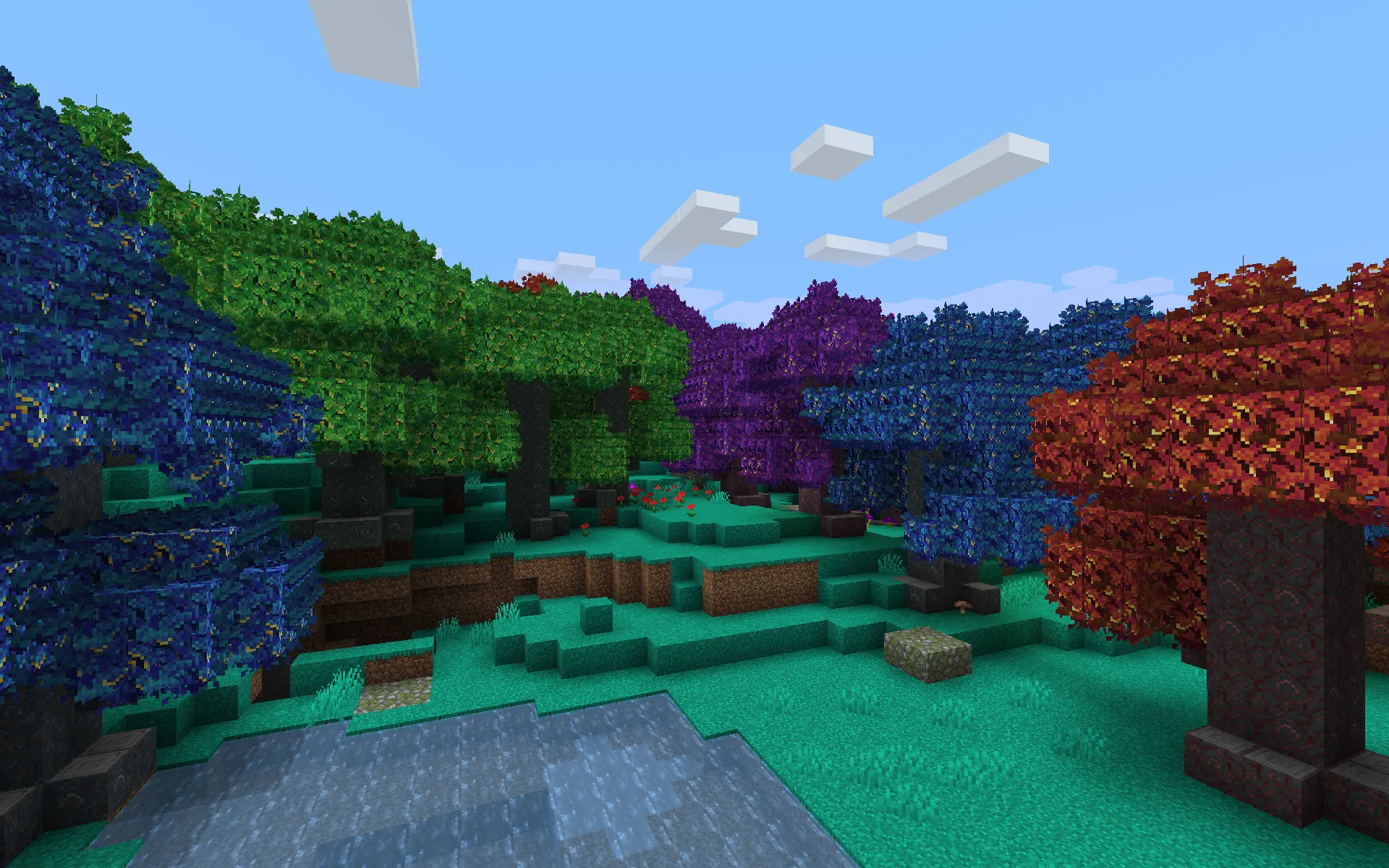 Better Ars Nouveau Leaves — скриншот 1 (Текстуры, Minecraft)