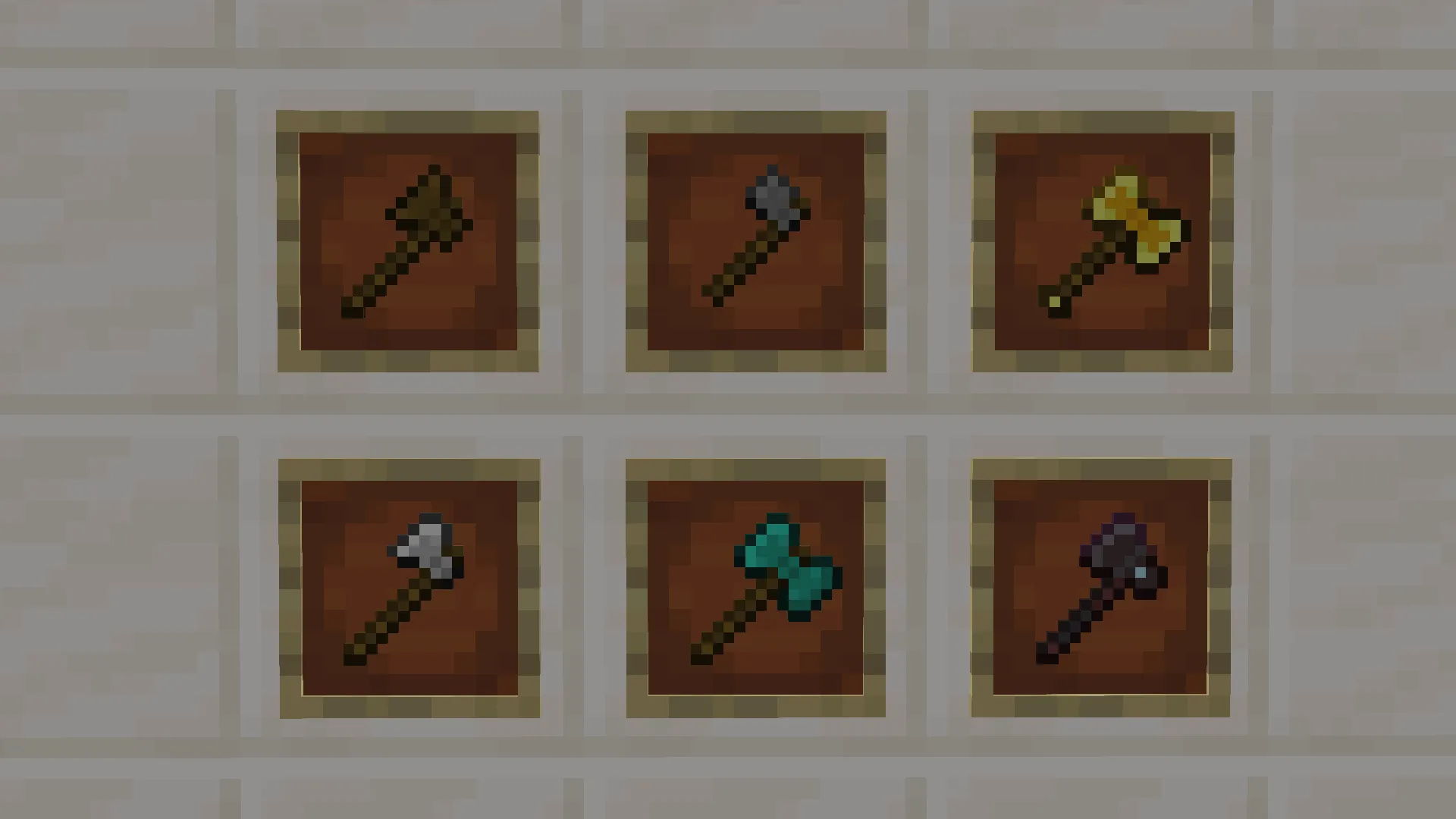 Fork's Better Tools, Текстуры, Minecraft