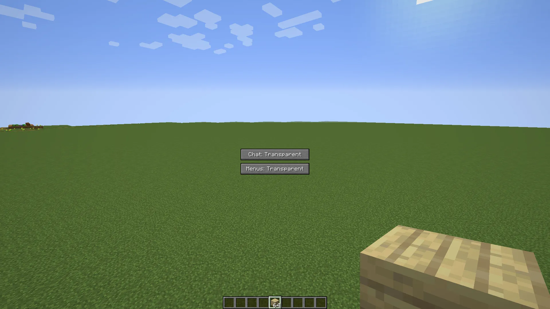 Transparency, Моды, Minecraft