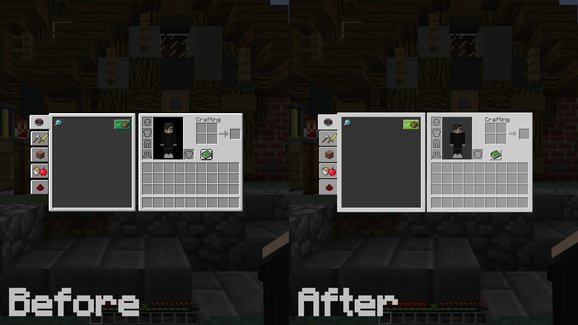 RG Vanilla, Текстуры, Minecraft