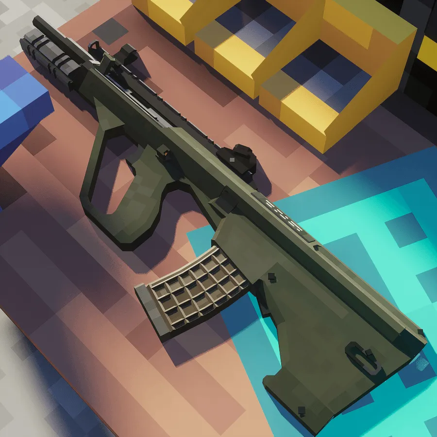 TACZ: PUBG AUG-A3 — скриншот 4 (Кастомизации, Minecraft)