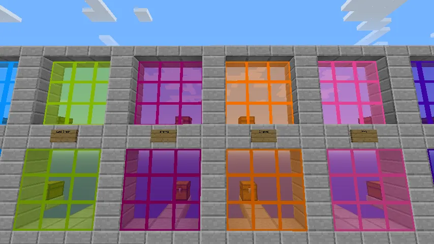 TheShockerVI's Vibrant Custom Glass 1.8 — скриншот 3 (Текстуры, Minecraft)
