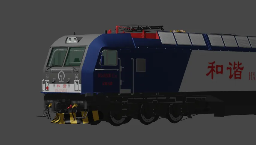 [IR]HXD3B locomotive resource package suitable for Immersive Railroading — скриншот 2 (Текстуры, Minecraft)