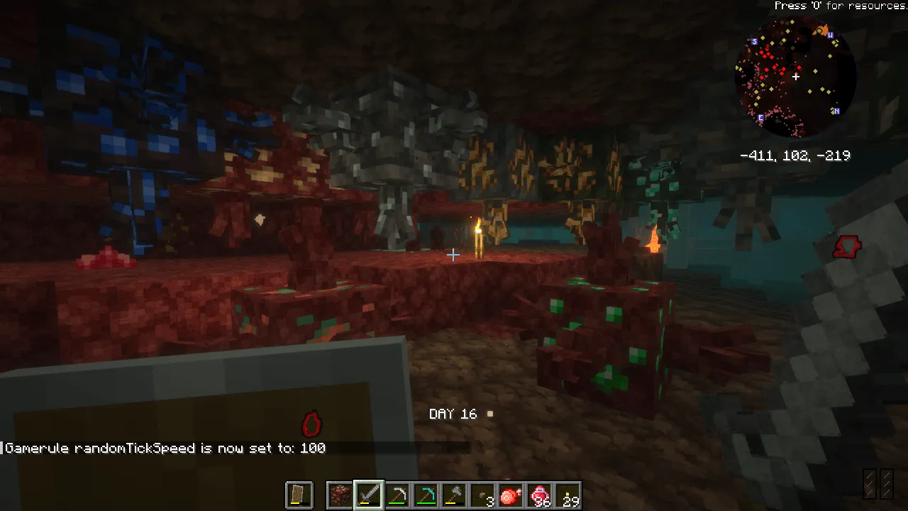 G&T Ore Growth 4 Pack Support — скриншот 1 (Моды, Minecraft)