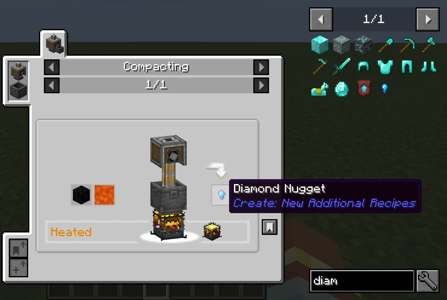 Create: New Additional Recipes, Моды, Minecraft