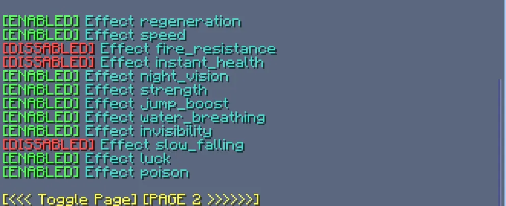 Effects After Death, Моды, Minecraft