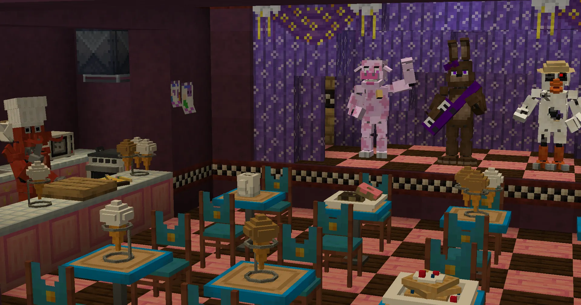 Buddy's Icecream Parlour  — скриншот 2 (Текстуры, Minecraft)