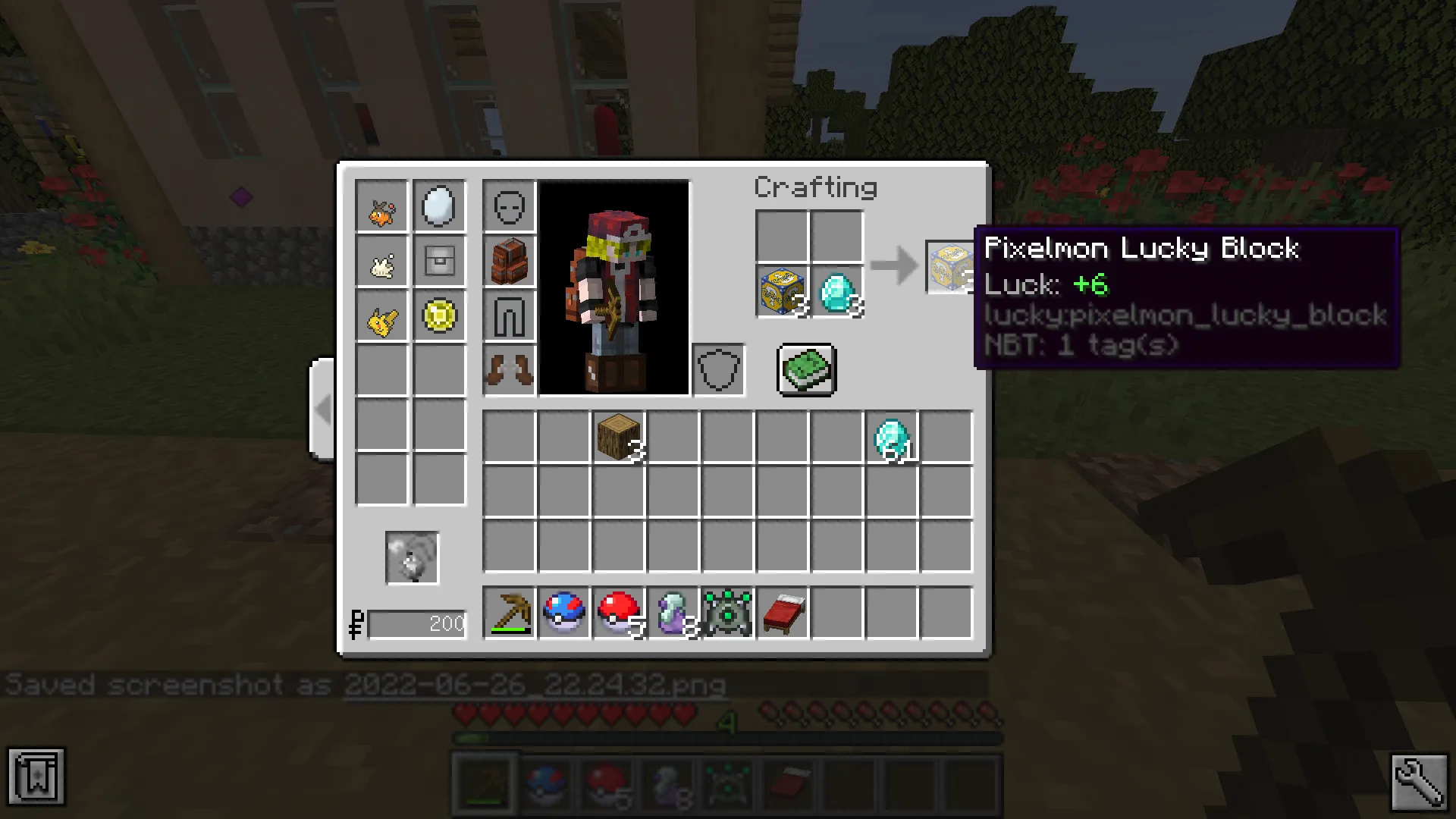 LuckyPixBlock, Аддоны, Minecraft