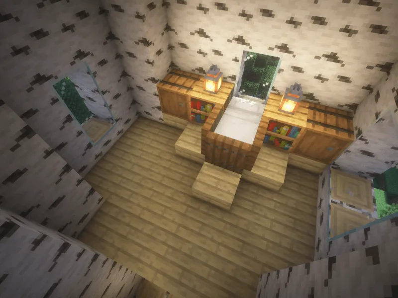 Birch Tree House — скриншот 2 (Карты, Minecraft)