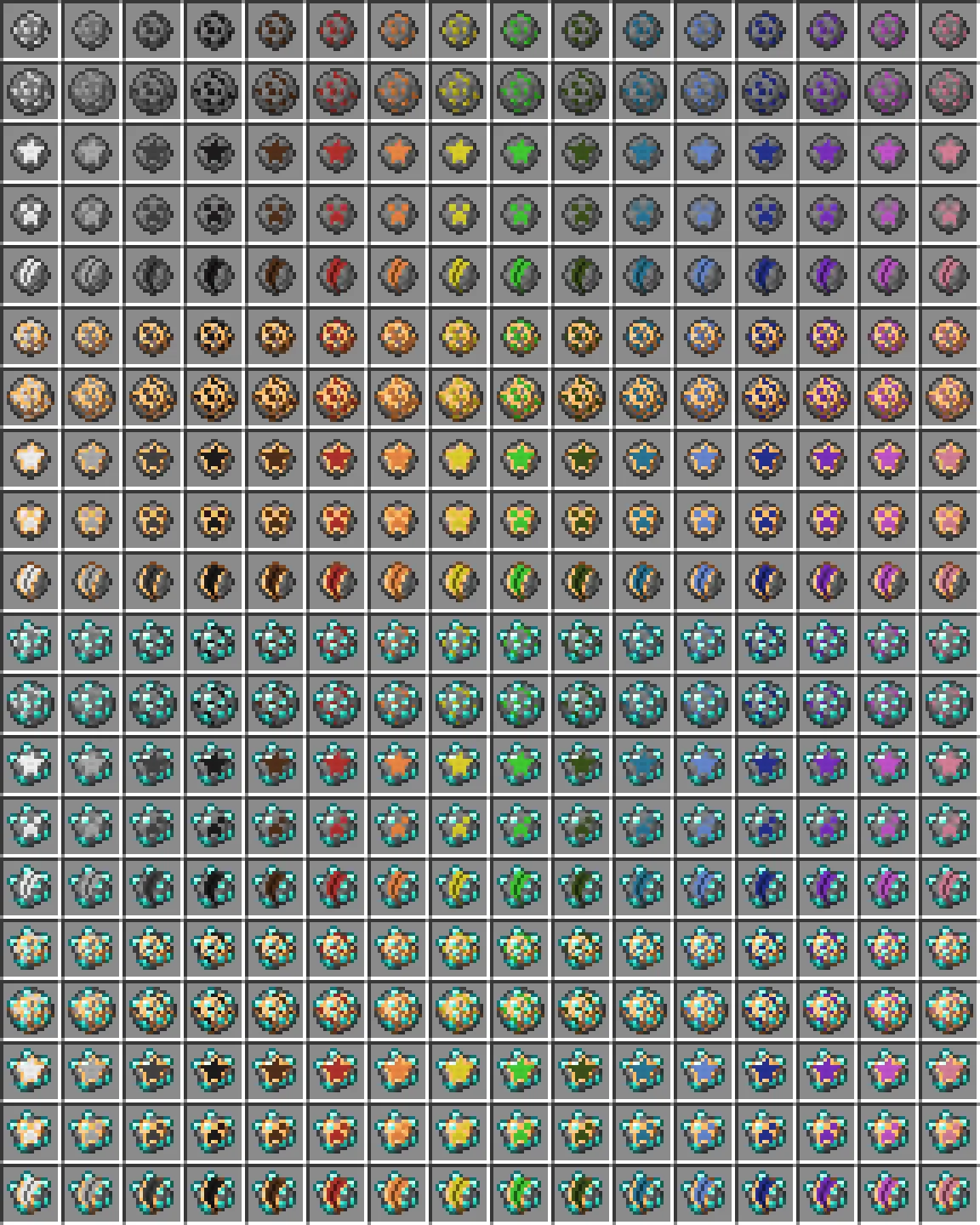 Firework Variants — скриншот 1 (Текстуры, Minecraft)