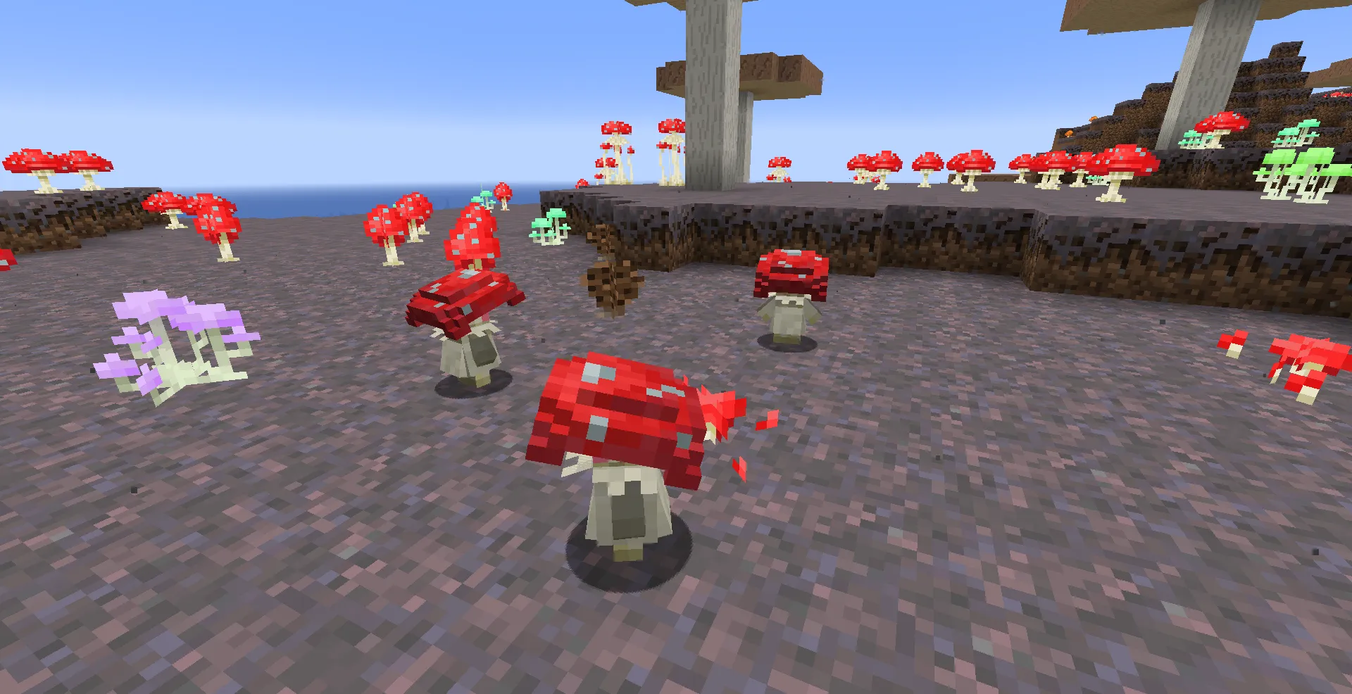 Fantasy World: Mushroom Islands — скриншот 2 (Моды, Minecraft)