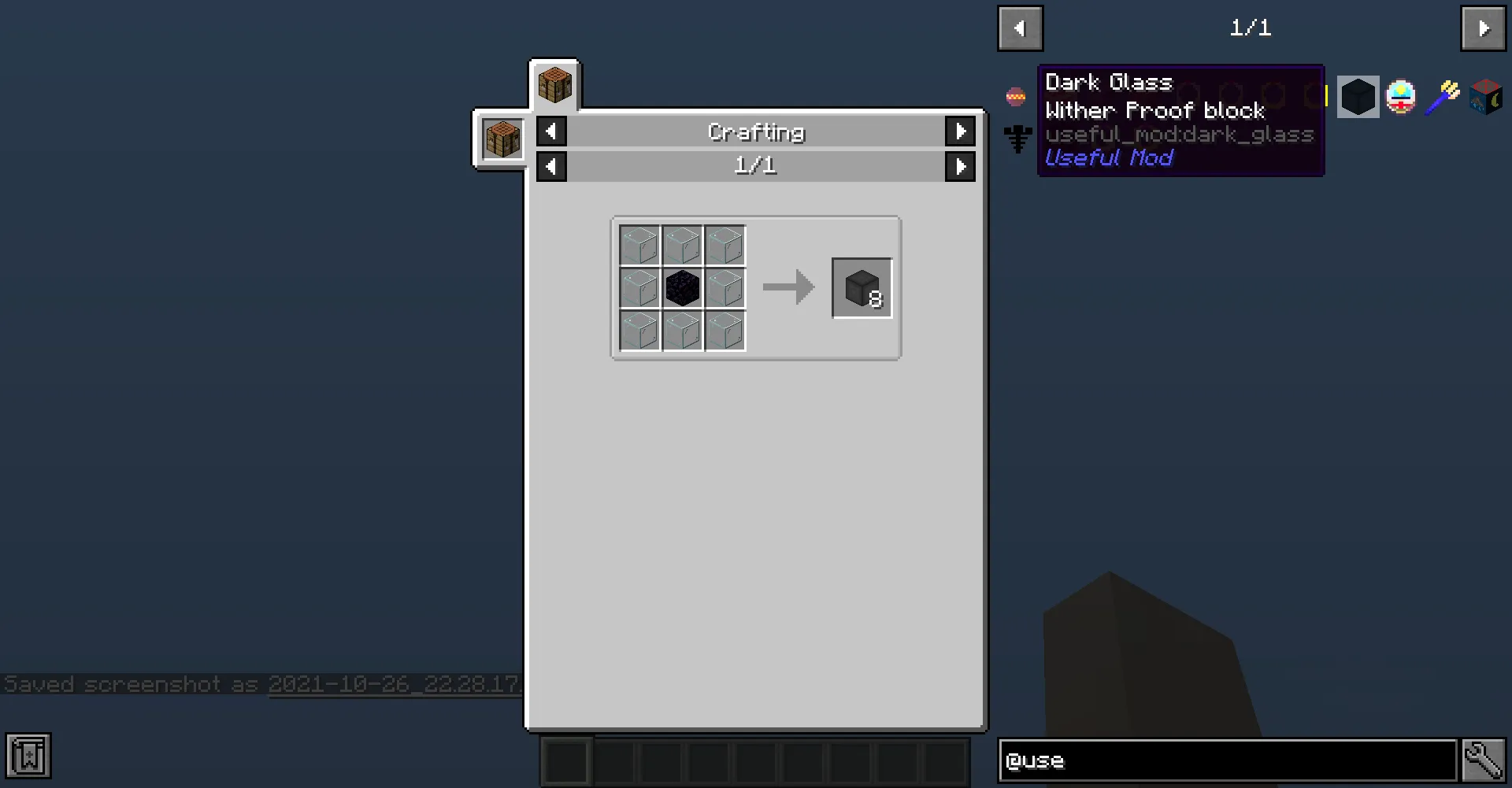 Useful_Mod, Моды, Minecraft