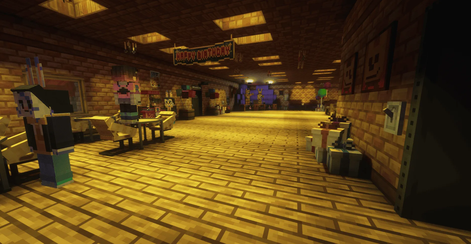 Five Nights at Pixels - Family Diner — скриншот 4 (Модпаки, Minecraft)