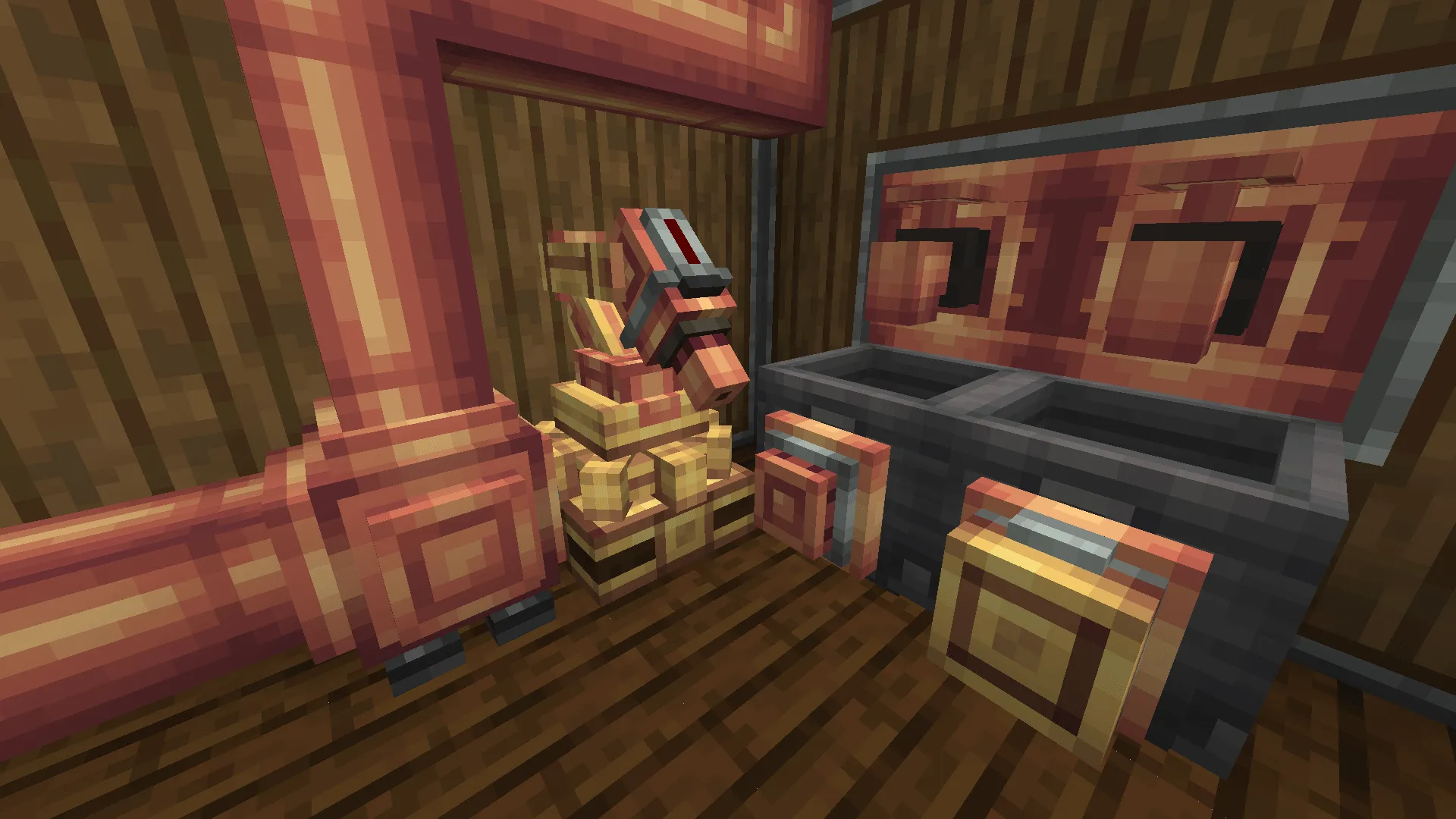 Old Copper texture for Create:Fluid, Текстуры, Minecraft