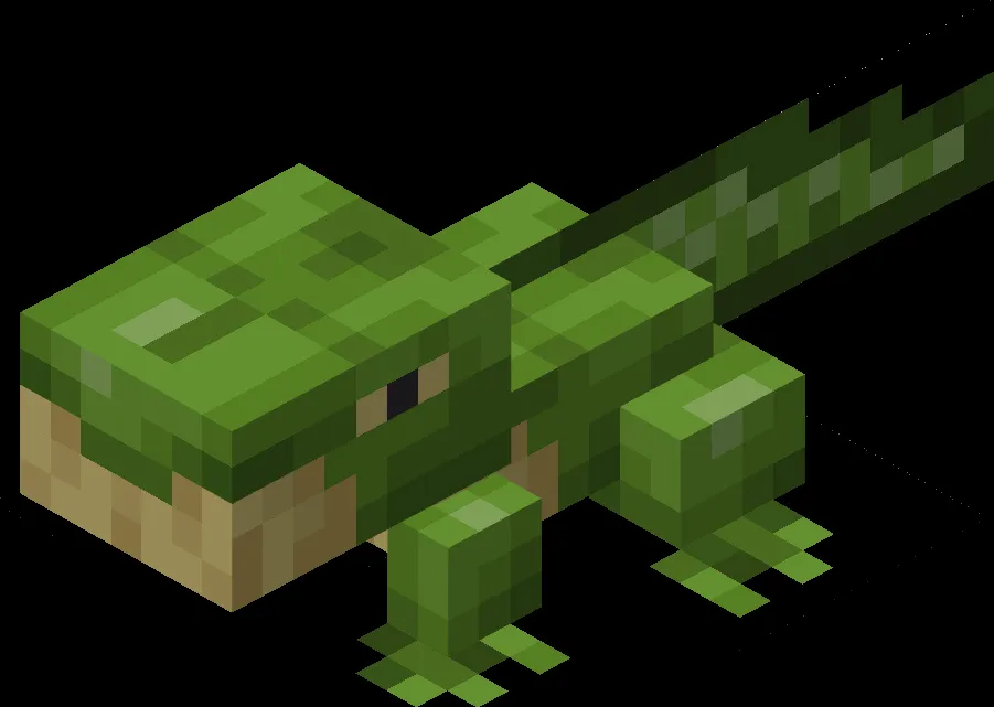 Shiny's Frogolotls (Optifine Required), Текстуры, Minecraft