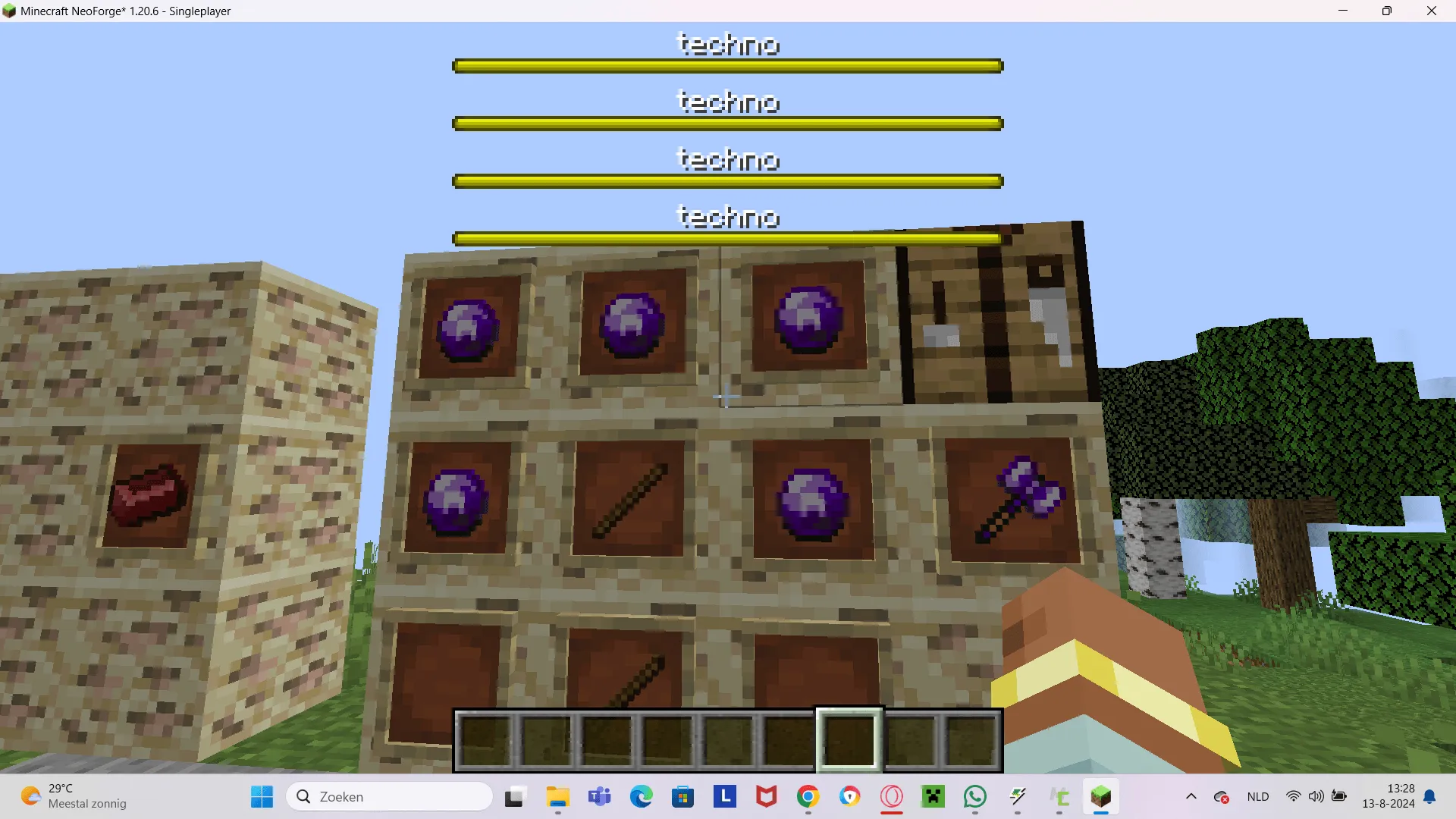 the weapons and custom mobs canceled and about to be remade, Моды, Minecraft