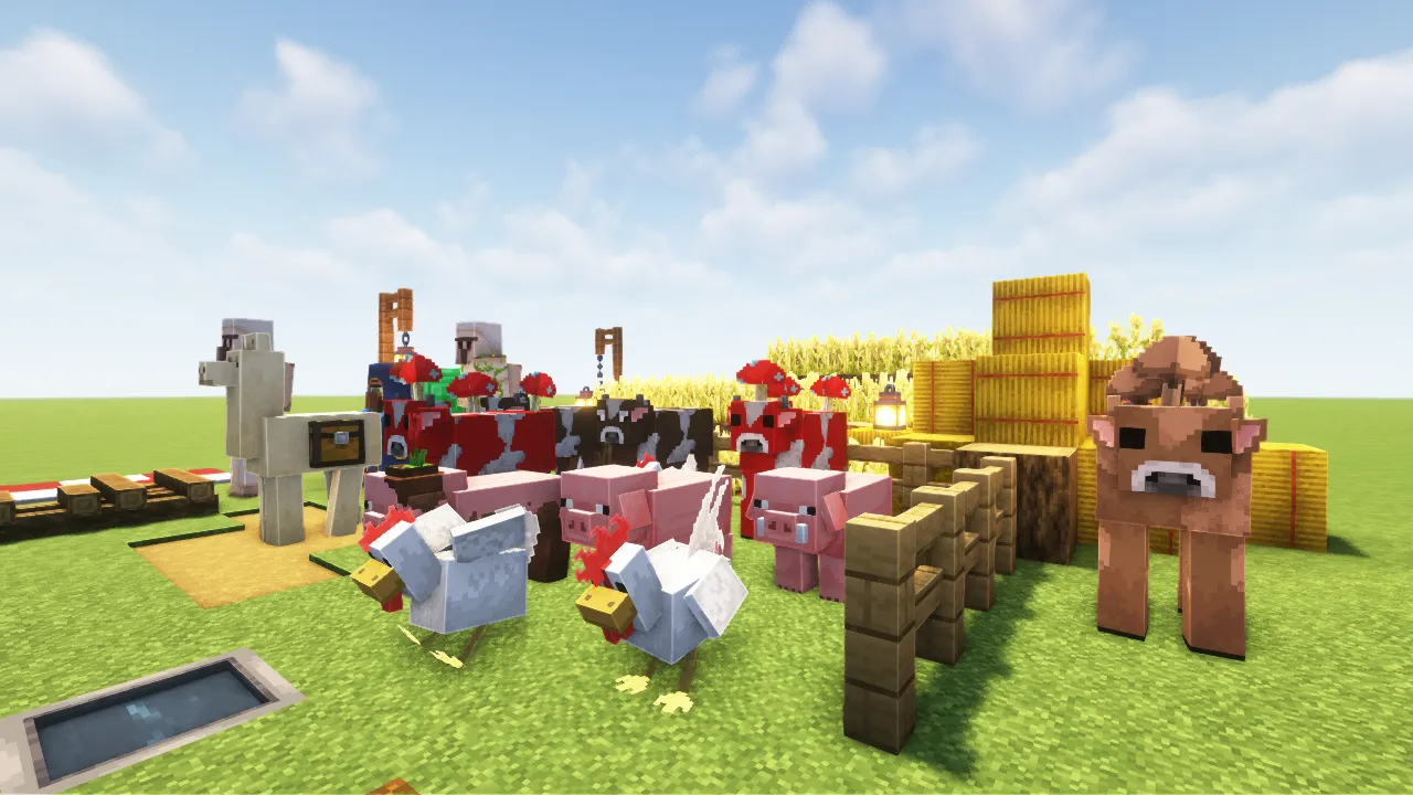 Fresh Animations Details [Addon for Faithful x32] — скриншот 2 (Текстуры, Minecraft)