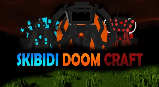 Skibidi Toilet - Skibidi Doom Craft — скриншот 1 (Моды, Minecraft)
