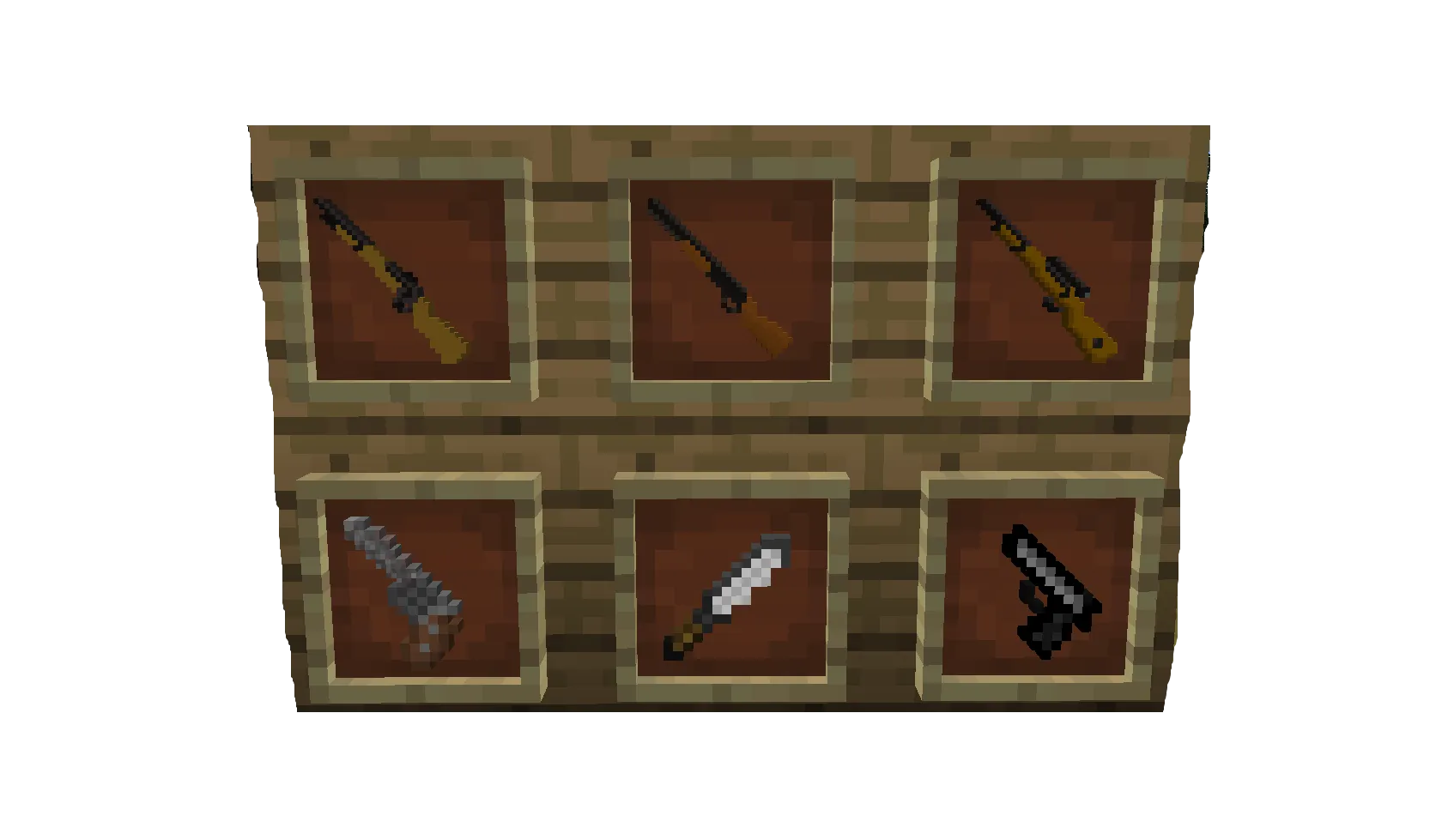 Western Weapons, Моды, Minecraft