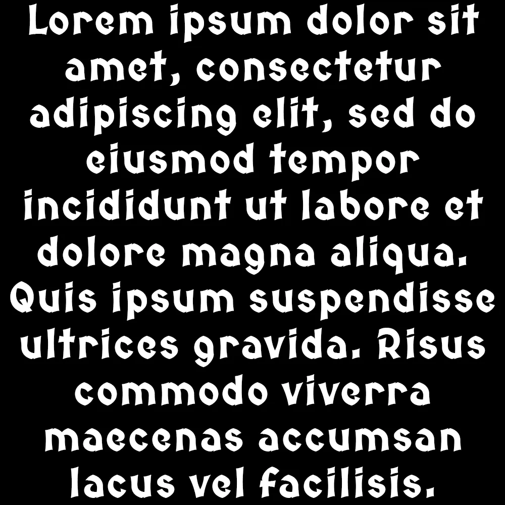 Medieval Sharp Font (Fantasy) — скриншот 4 (Текстуры, Minecraft)