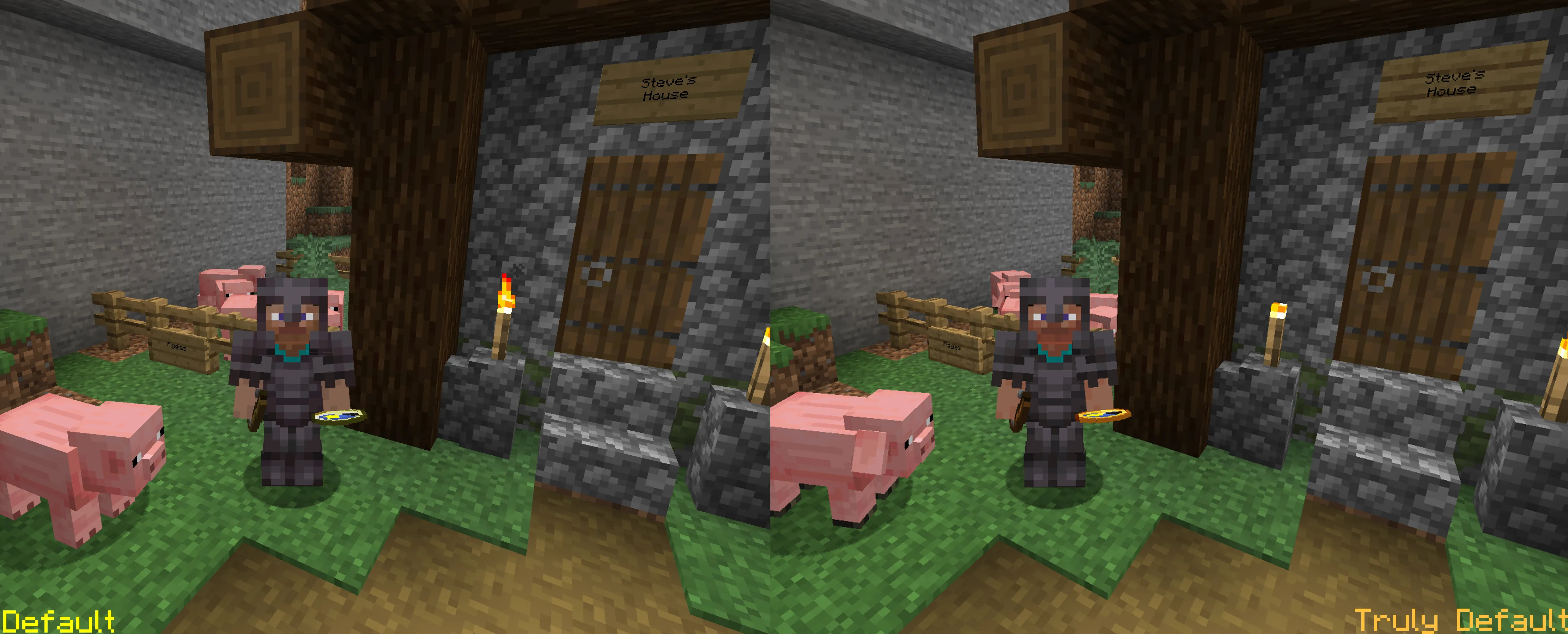 Truly-Default, Текстуры, Minecraft